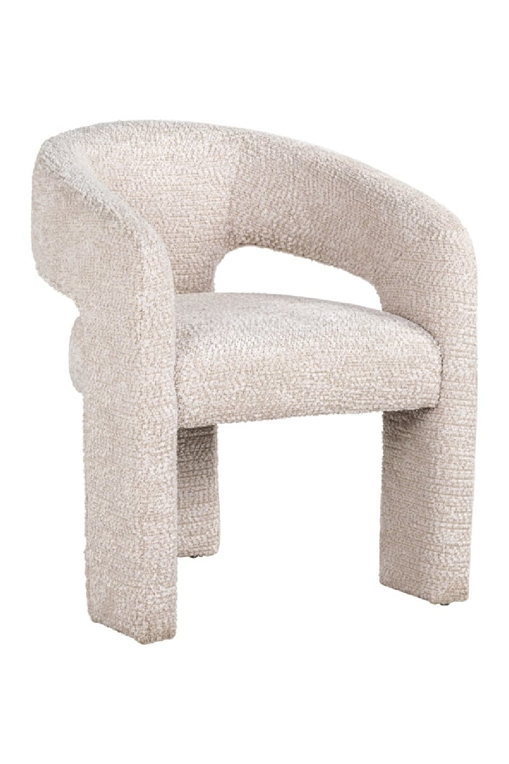 Cream Modern Accent Chair | OROA Belle | Oroa.com