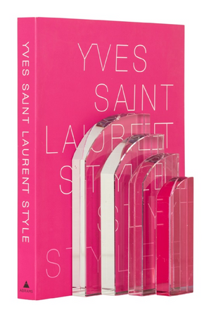 Glass Arched Book Stand | Richmond Interiors Alissia | Oroa.com