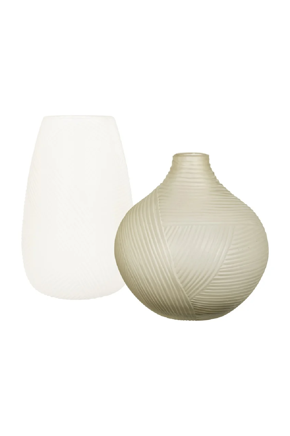 Gray Glass Vase | OROA Britta | Oroa.com