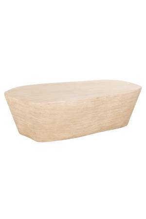 Beige Travertine Coffee Table | Richmond Interiors Fictus | Oroa.com