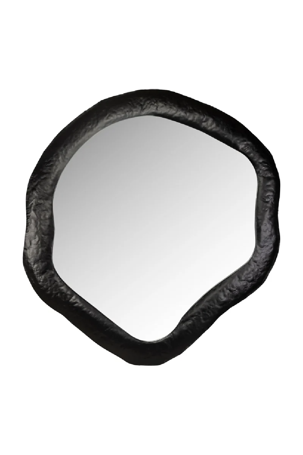 Black Organic-Shaped Mirror | OROA Babet | Oroa.com