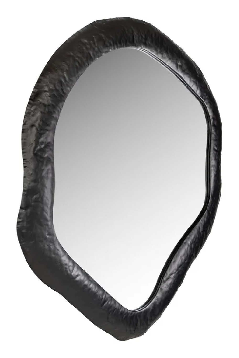 Black Organic-Shaped Mirror | OROA Babet | Oroa.com