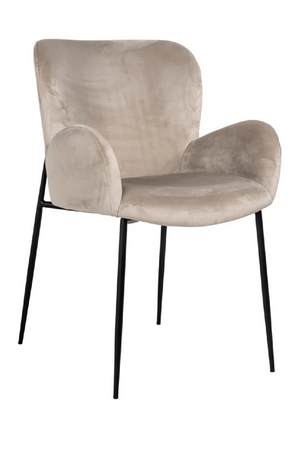 Upholstered Modern Dining Armchair | OROA Amber | Oroa.com