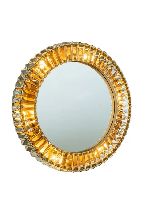 Crystal Round Wall Lamp | Richmond Interiors Becky | Oroa.com