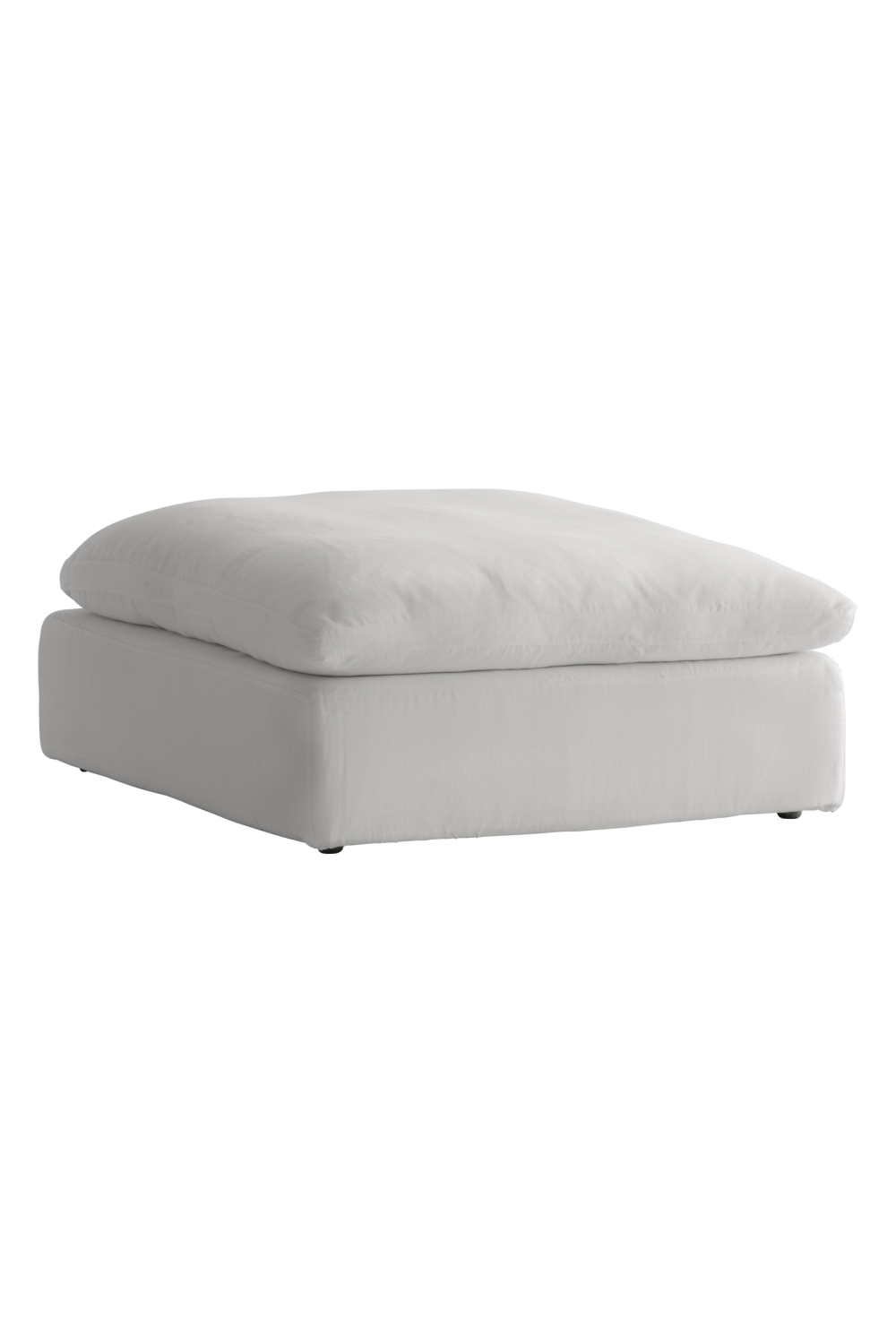 Chalk White Linen Sectional Sofa L | Andrew Martin Truman | OROA
