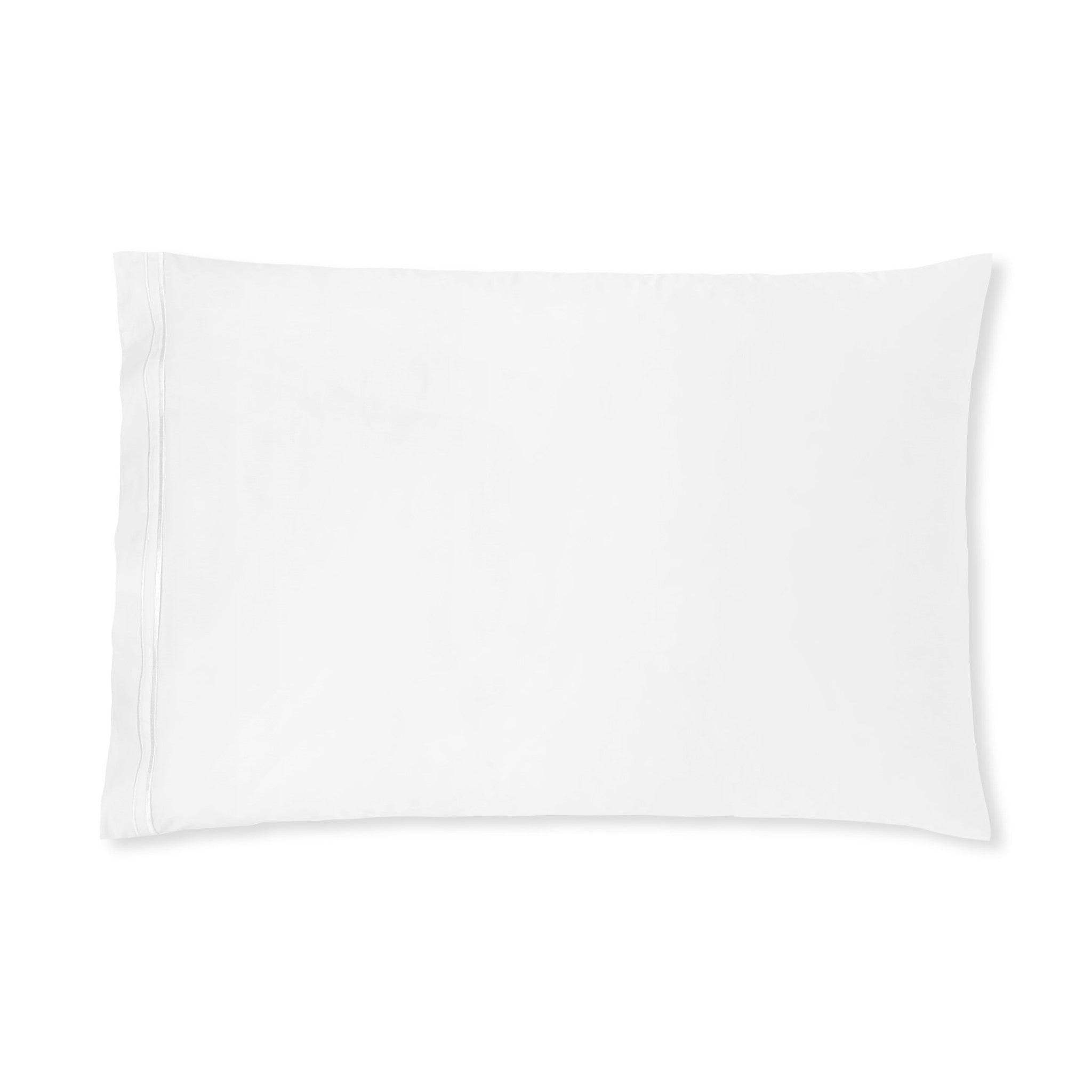 2000TC White Sateen Pillowcase Set | Amalia Home Sublime | Oroa.com