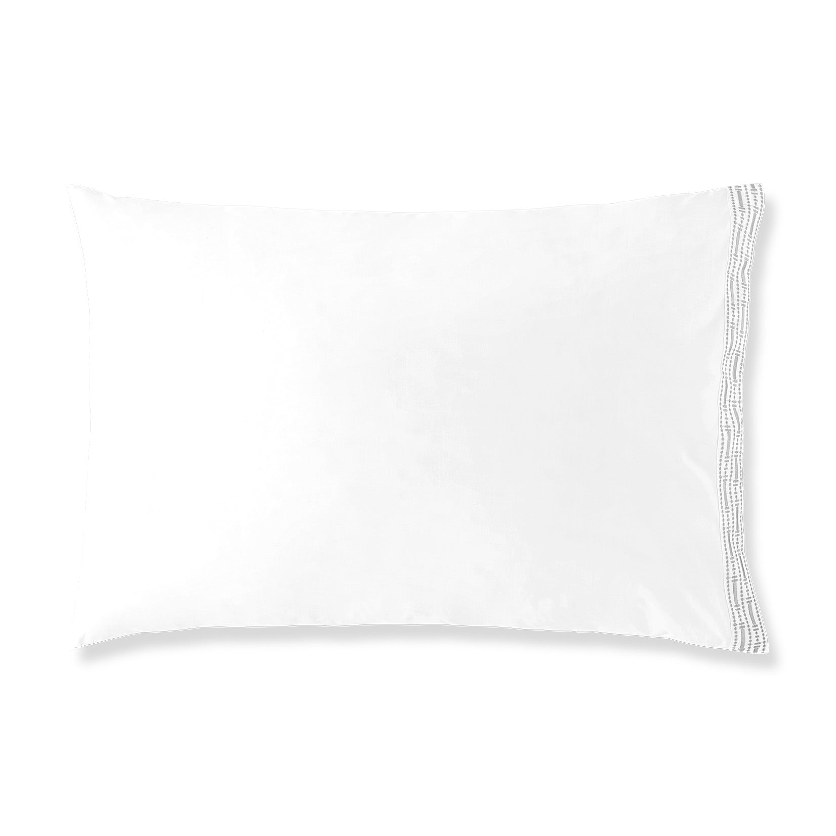 400TC Percale Embroidered Pillowcase Set | Amalia Home Memória | Oroa.com