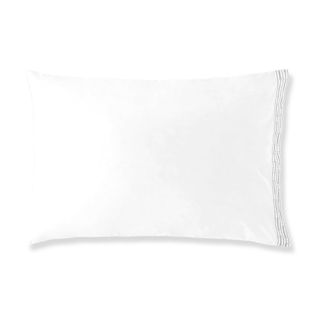400TC Percale Embroidered Pillowcase Set | Amalia Home Memória | Oroa.com