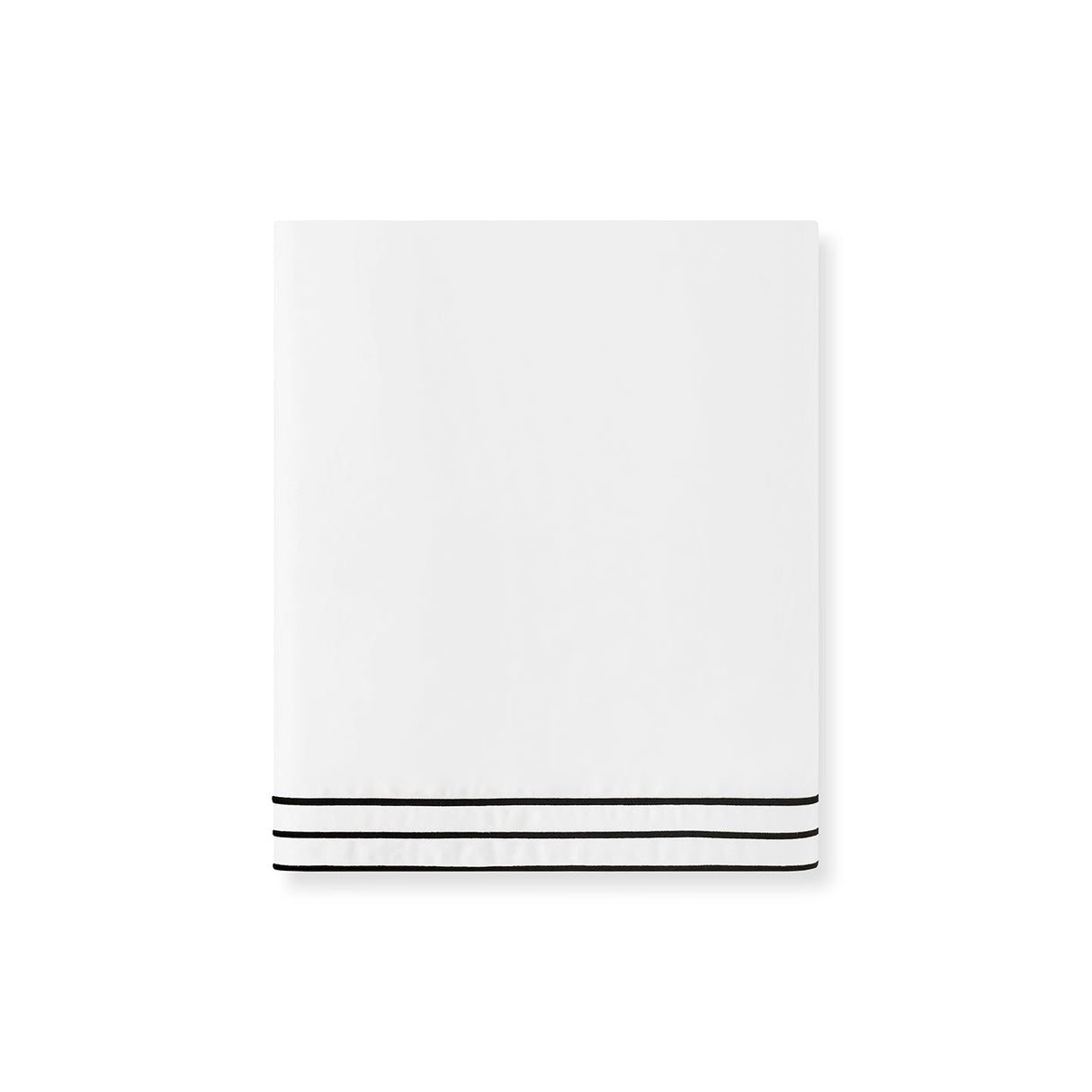 430TC Cotton Sateen Flat Sheet | Amalia Home Alba | Oroa.com