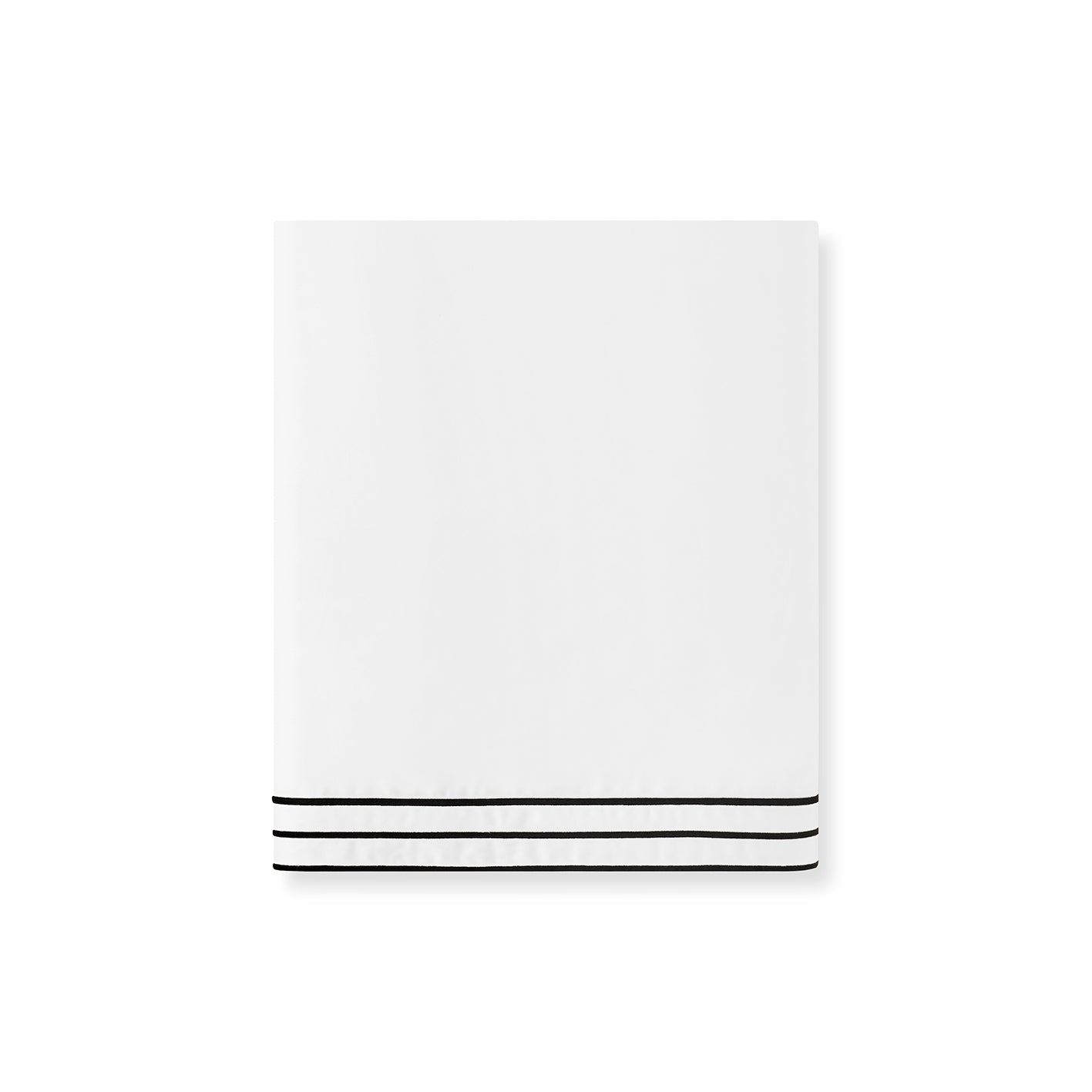 430TC Cotton Sateen Flat Sheet | Amalia Home Alba | Oroa.com