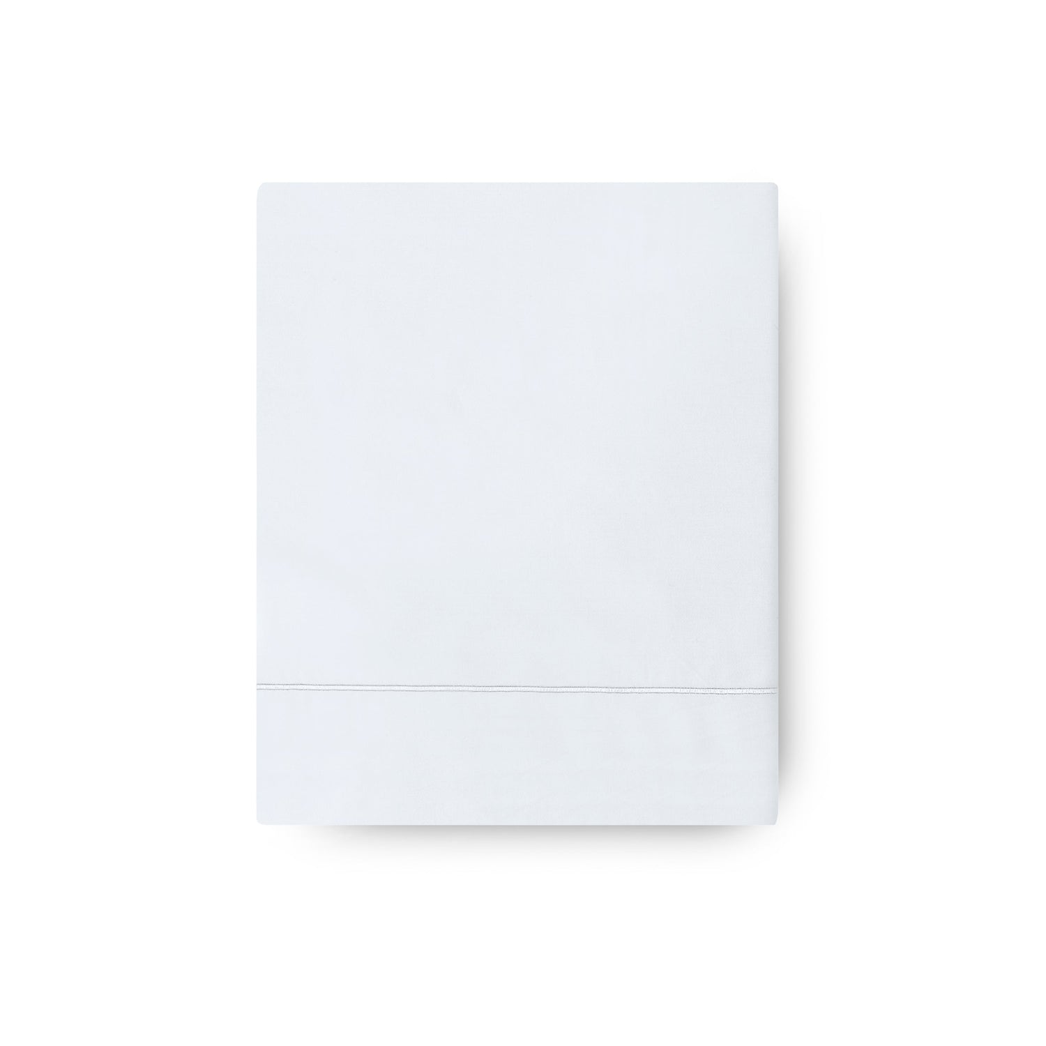 430TC Sateen Hemstitched Flat Sheet | Amalia Home Suave | Oroa.com