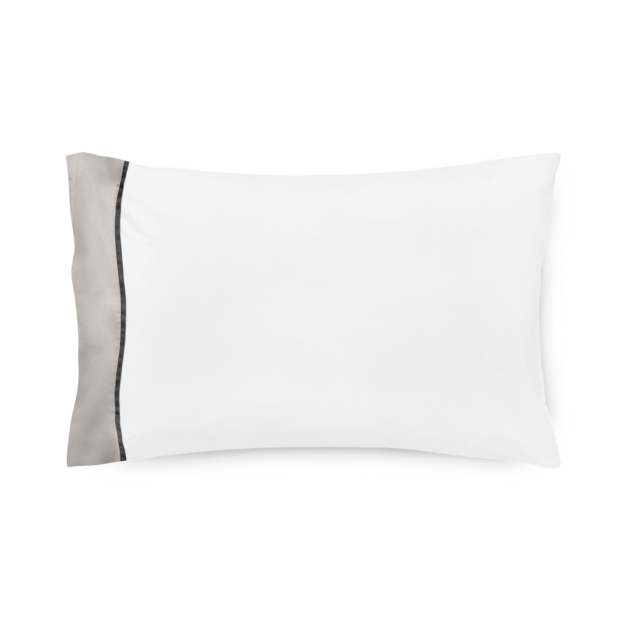 430TC Sateen Bordered Pillowcase Set | Amalia Home Ovar | Oroa.com