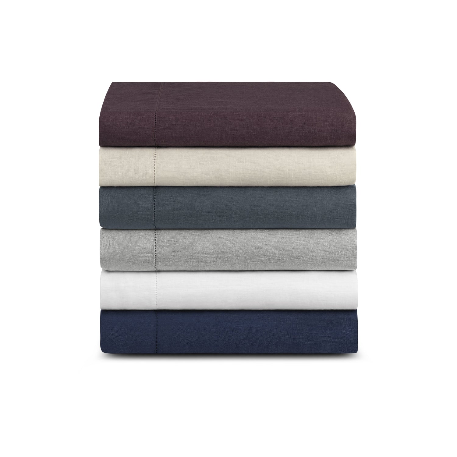 Stonewashed Linen Fitted Sheet | Amalia Home Maia | Oroa.com