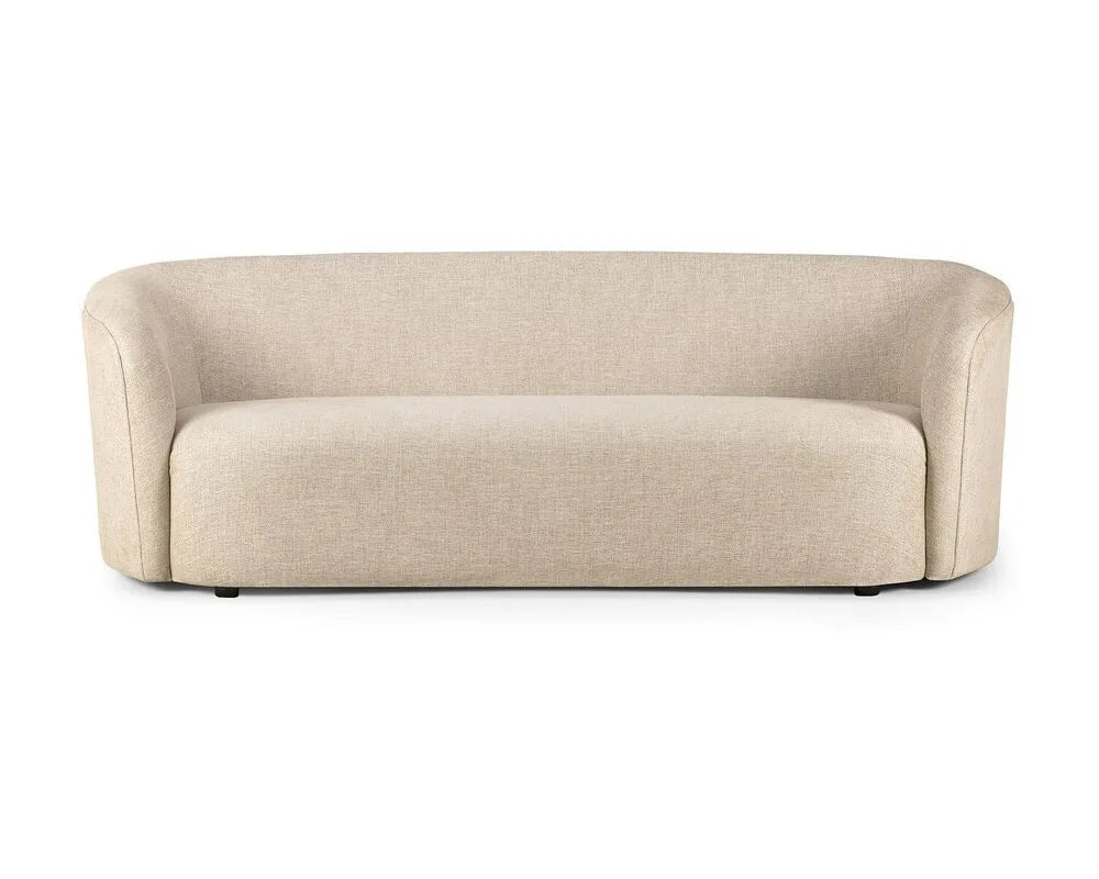 Curved Back 3-Seater Sofa | Ethnicraft Ellipse | Oroa.com